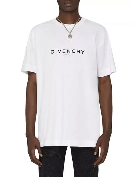 givenchy spring 18 oversized t-shirt|GIVENCHY Reverse oversized t.